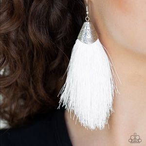 White Earrings